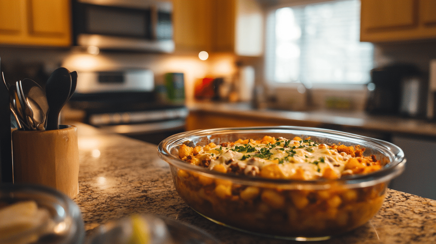Cheeseburger Tater Tot Casserole A Comforting Classic