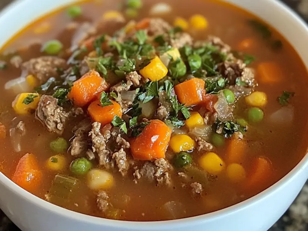 Old Fashioned Vegetable Beef Soup